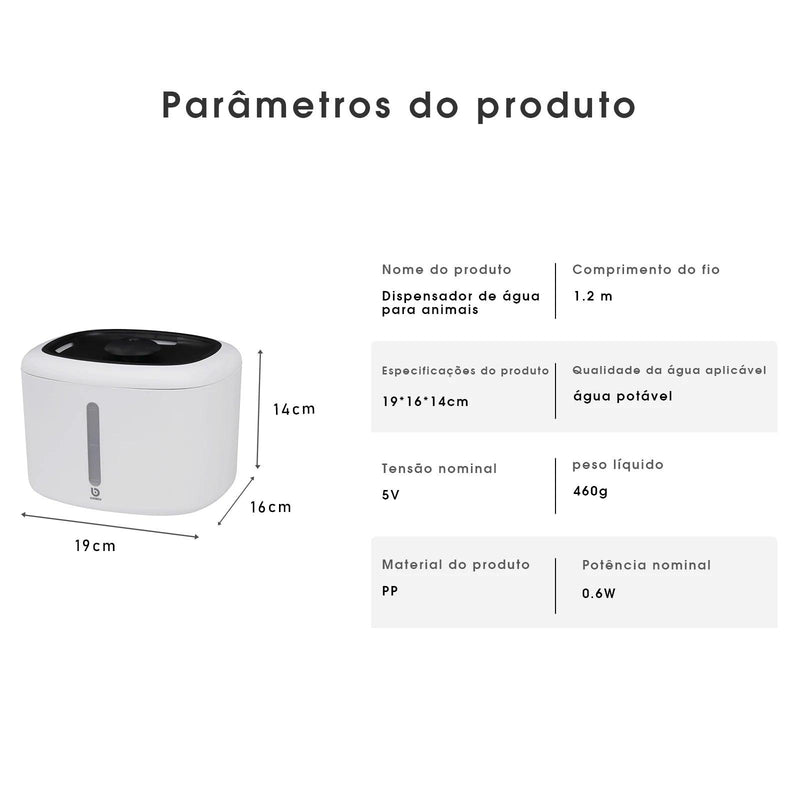 Bebedouro Automático para Pets